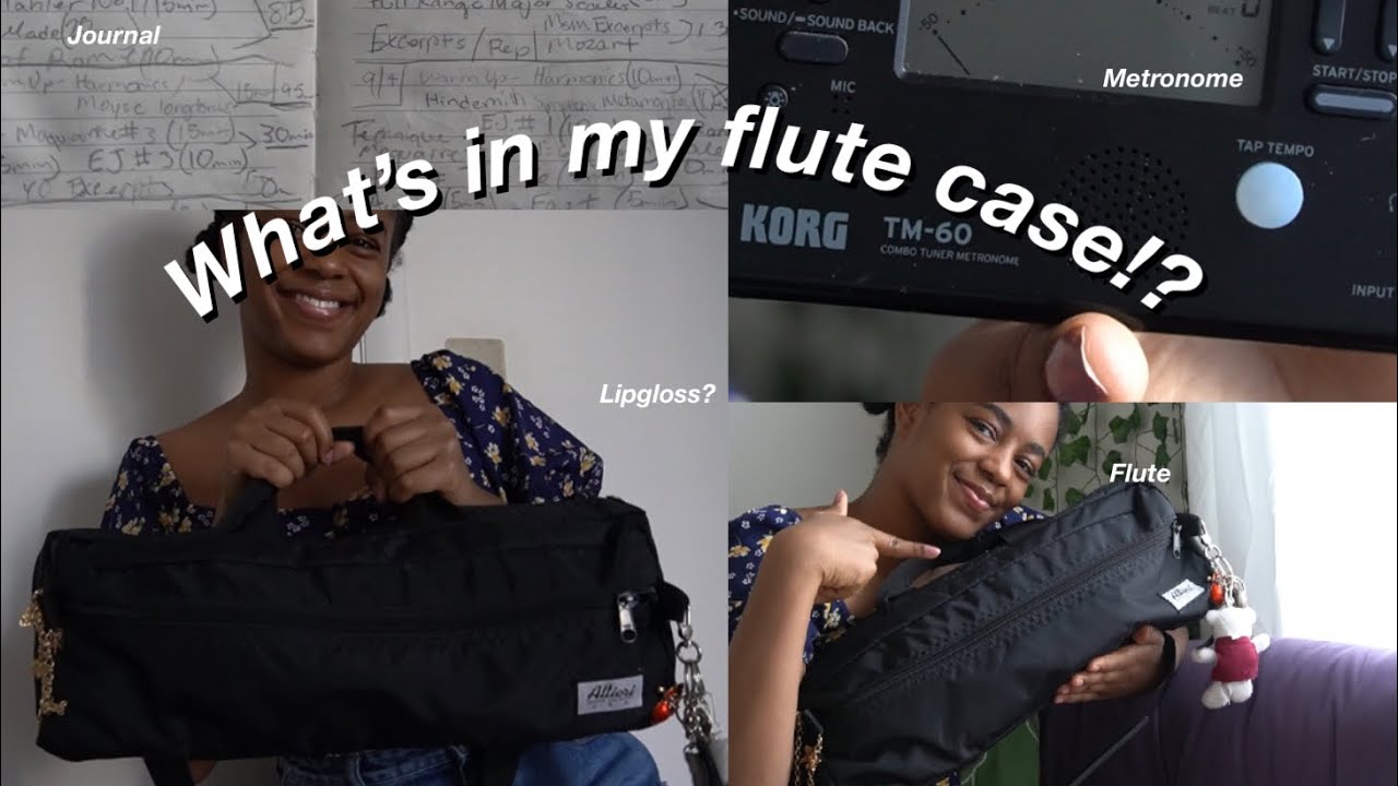 What’s In My Flute Case?! 🎵