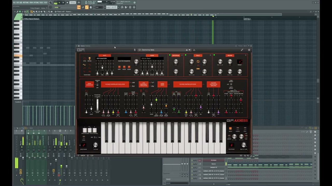 FL Studio Session   with GF Axxess