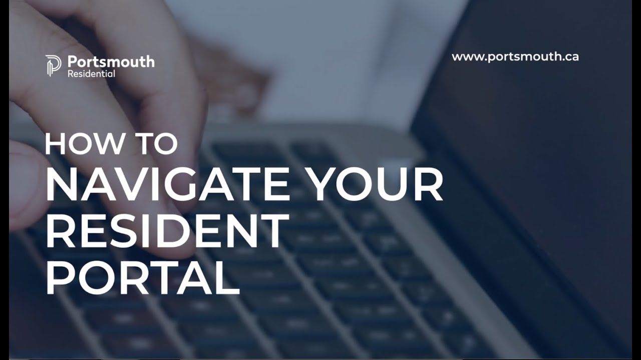 How to Navigate Resident Portal