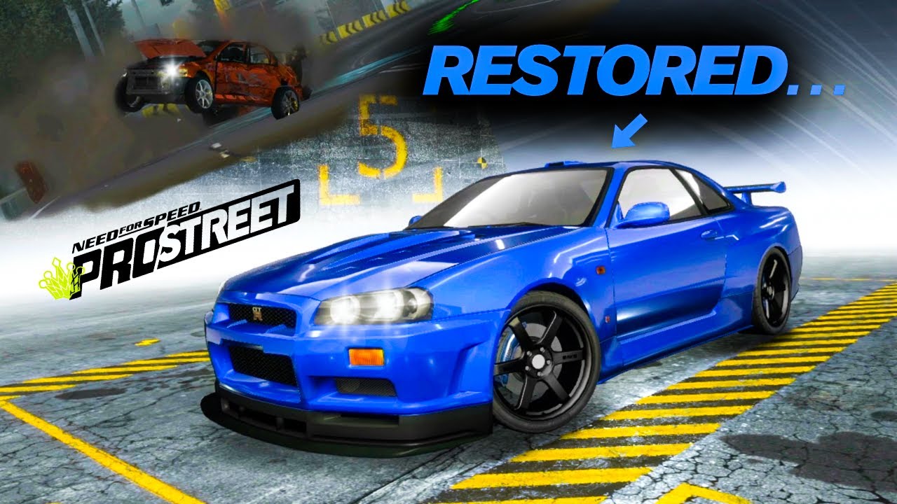 Couldn’t Stop Crashing, R34 Restored to Normality, Showdown: Autobahnring, NFS Pro Street, (Part 4)