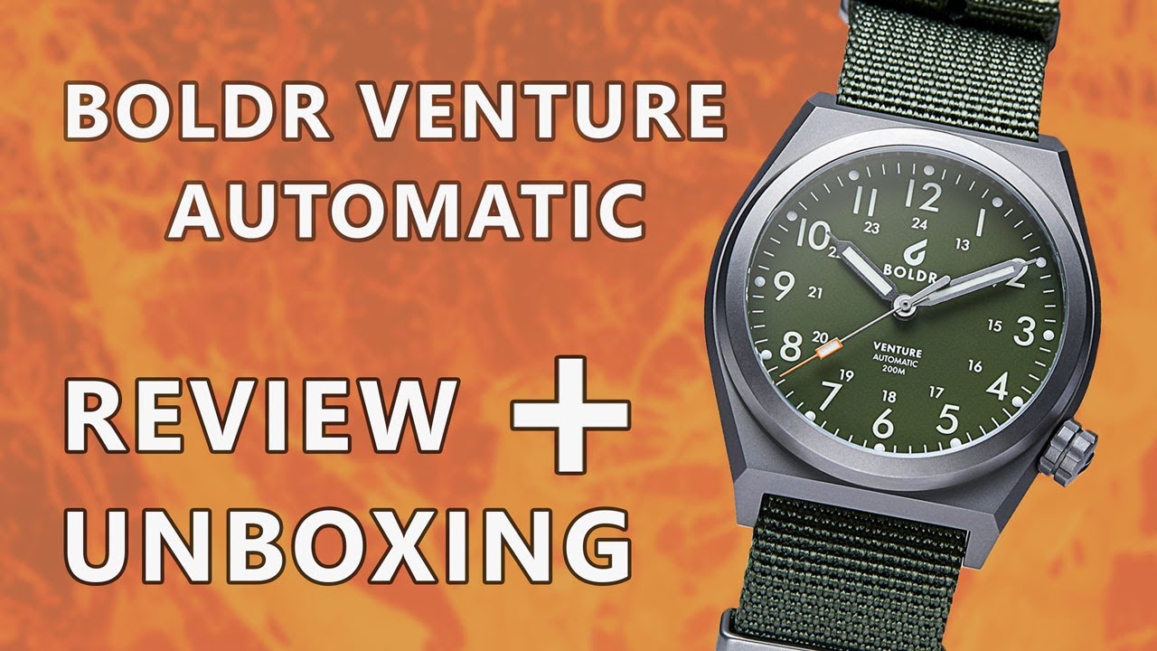Boldr Venture Automatic Review + Unboxing