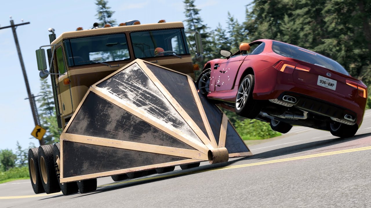 Crash Test Dummy: Ram Plow Rampage 5 | BeamNG.drive