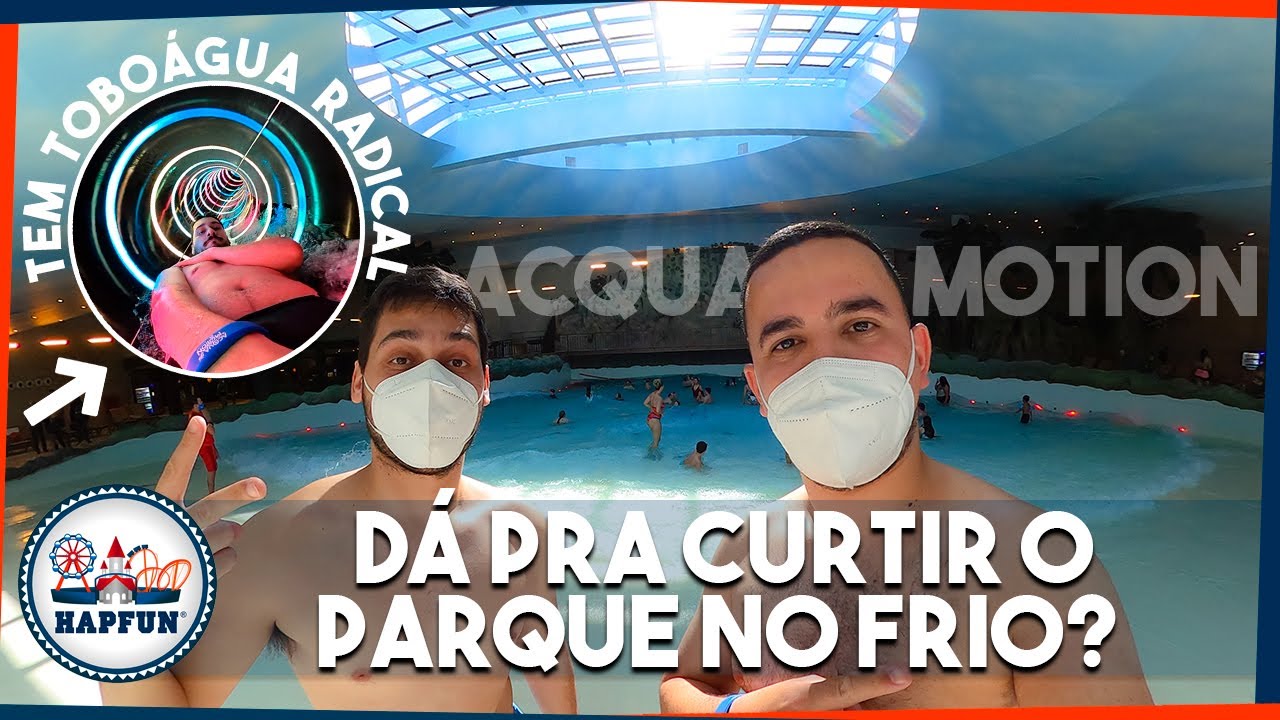 GRAMADO ganhou o 1° parque aquático com águas quentes! Saiba tudo sobre o ACQUAMOTION | Hapfun