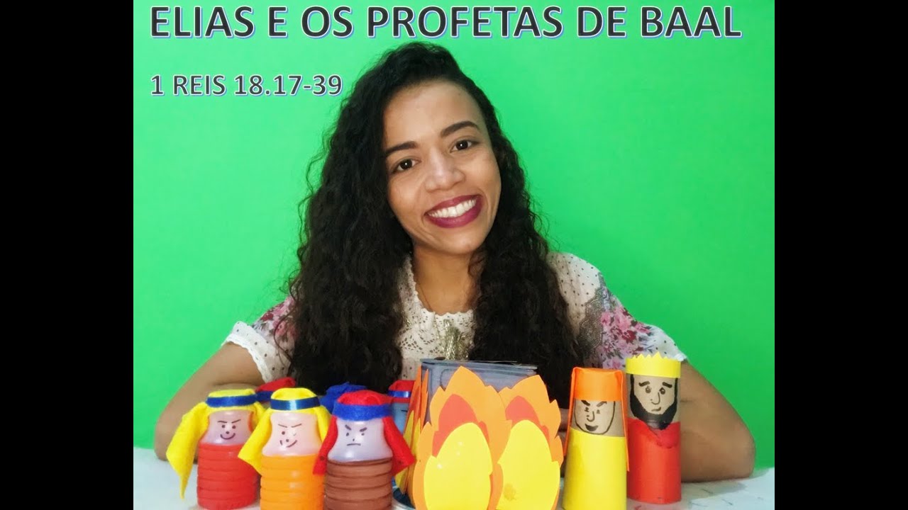 Amanda Rêgo - História: Elias e os profetas de baal (1 Reis 18. 17-39)