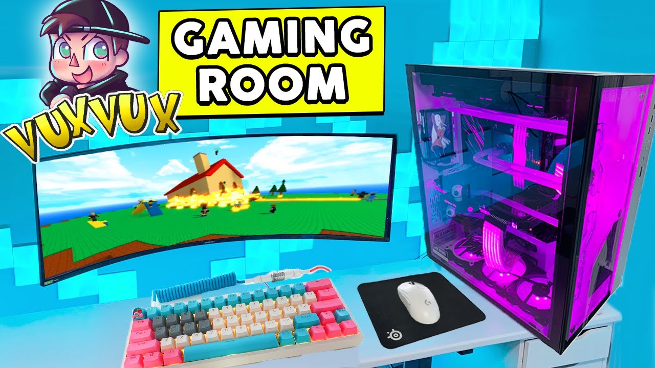 Экскурсия по игровой комнате vuxvux (2021)
