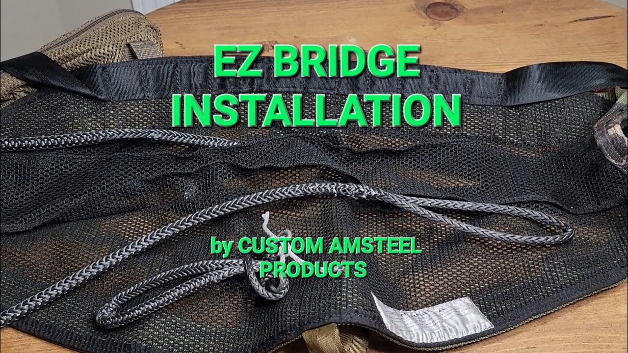 EZ BRIDGE INSTALLATION by CUSTOM AMSTEEL PRODUCTS