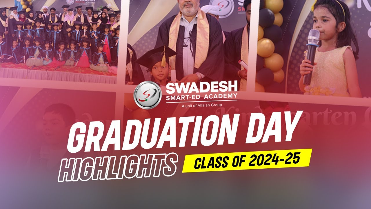 Graduation Day Highlights | Swadesh Smart-Ed Academy 🎓✨ | Class of 2024-25