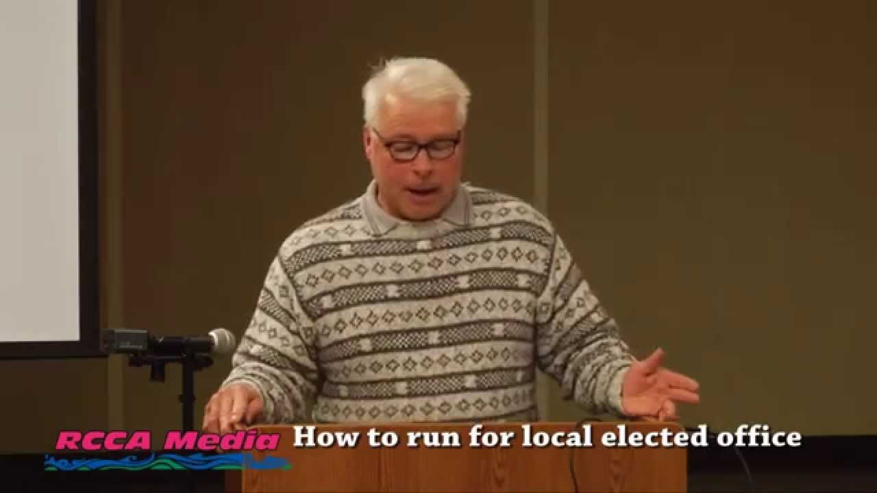 Why and how to run for Local Elected Office