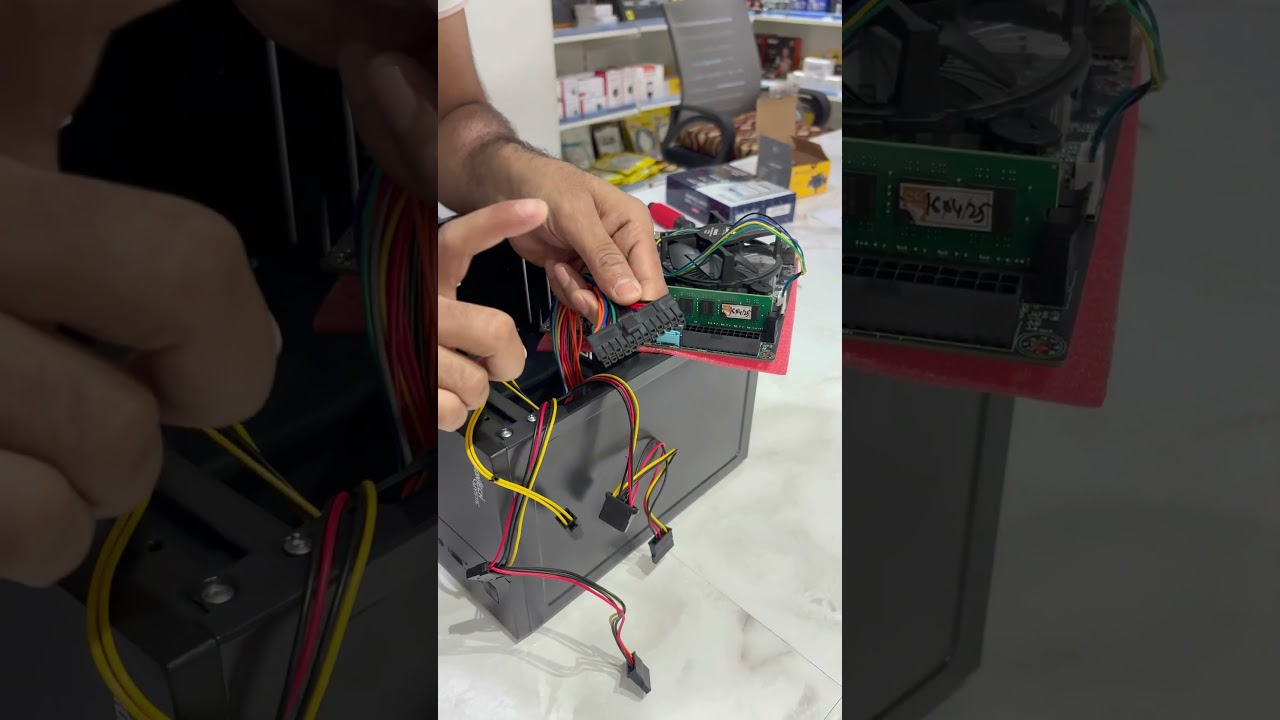 PC Build at Home with i7 4th Gen, H81 Motherboard, 8gb DDR3 Ram, 256gb NVME SSD & 500gb HDD