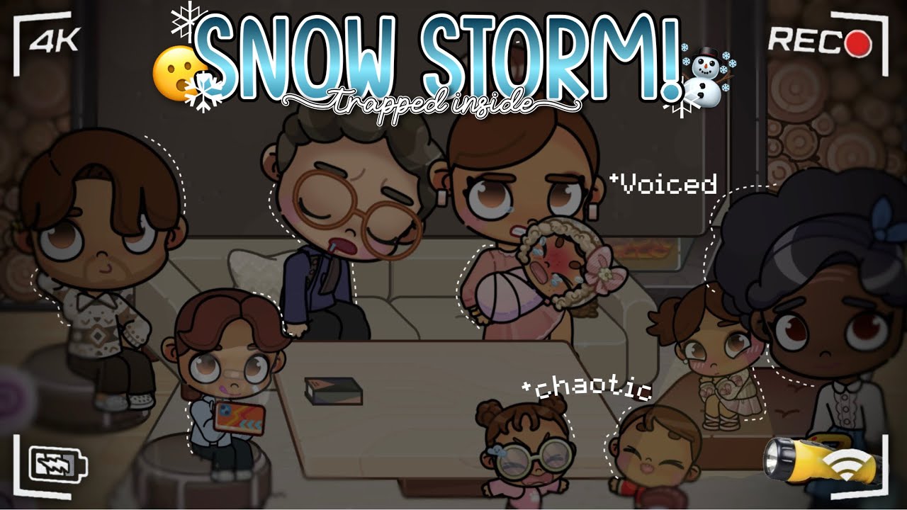 Snow storm! 🌨️ ||Avatar World🌎|| (Voiced 🔊) #foryou #avatarworld #roleplay 