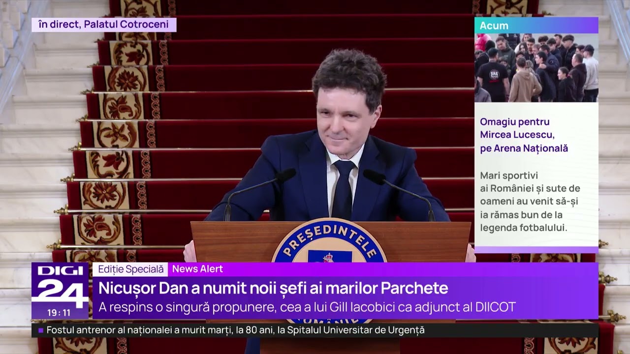 Nicușor Dan a semnat numirile pentru șefia marilor parchete. C&acirc;nd &icirc;și vor &icirc;ncepe mandatul