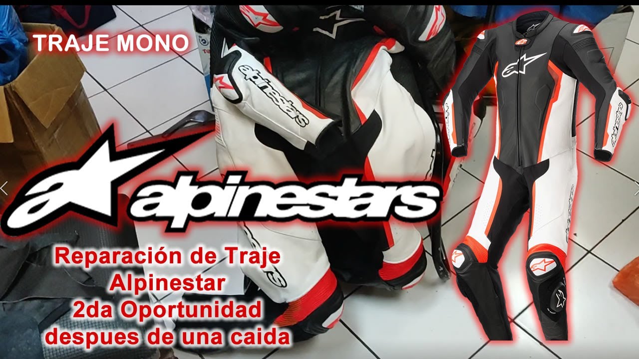 Reparacion Alpinestar mono , Traje de Cuero