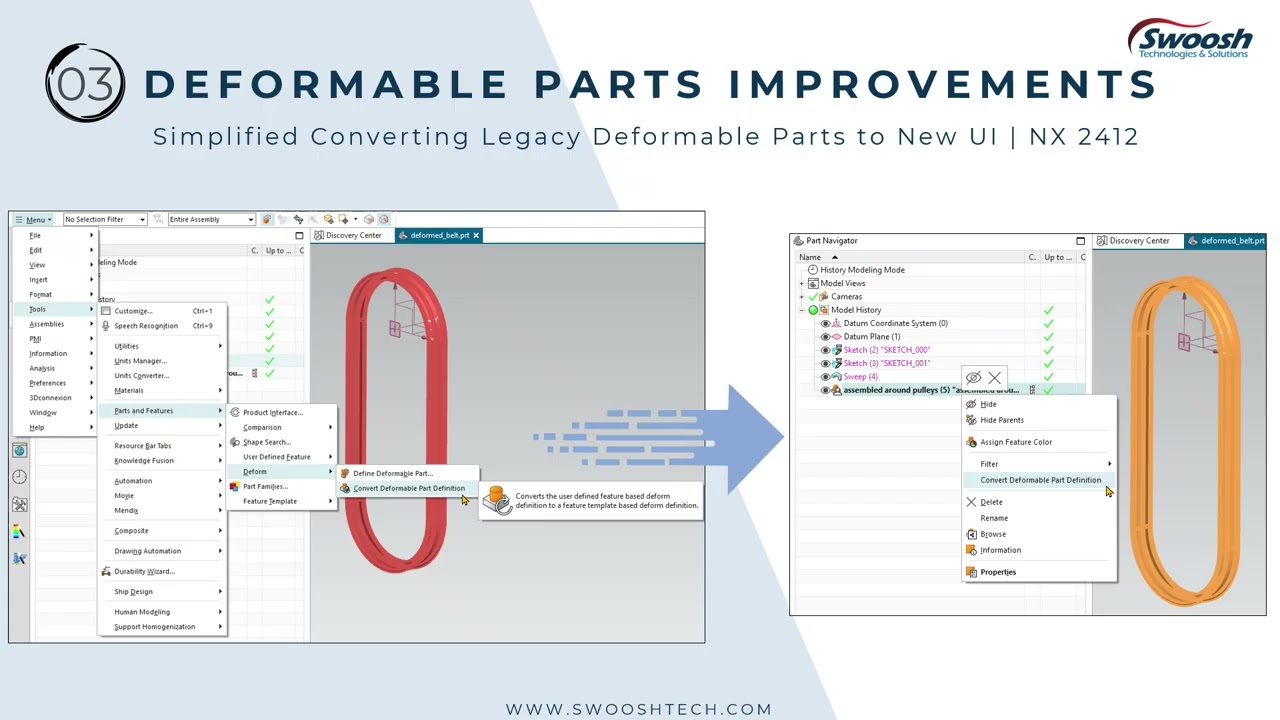 NX CAD: Deformable Parts Webinar Replay