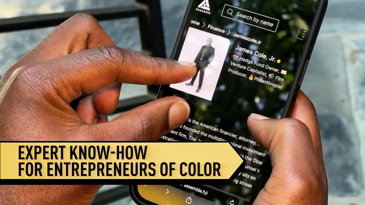 Digital platform provides Black and Latino entrepreneurs a connection to experts