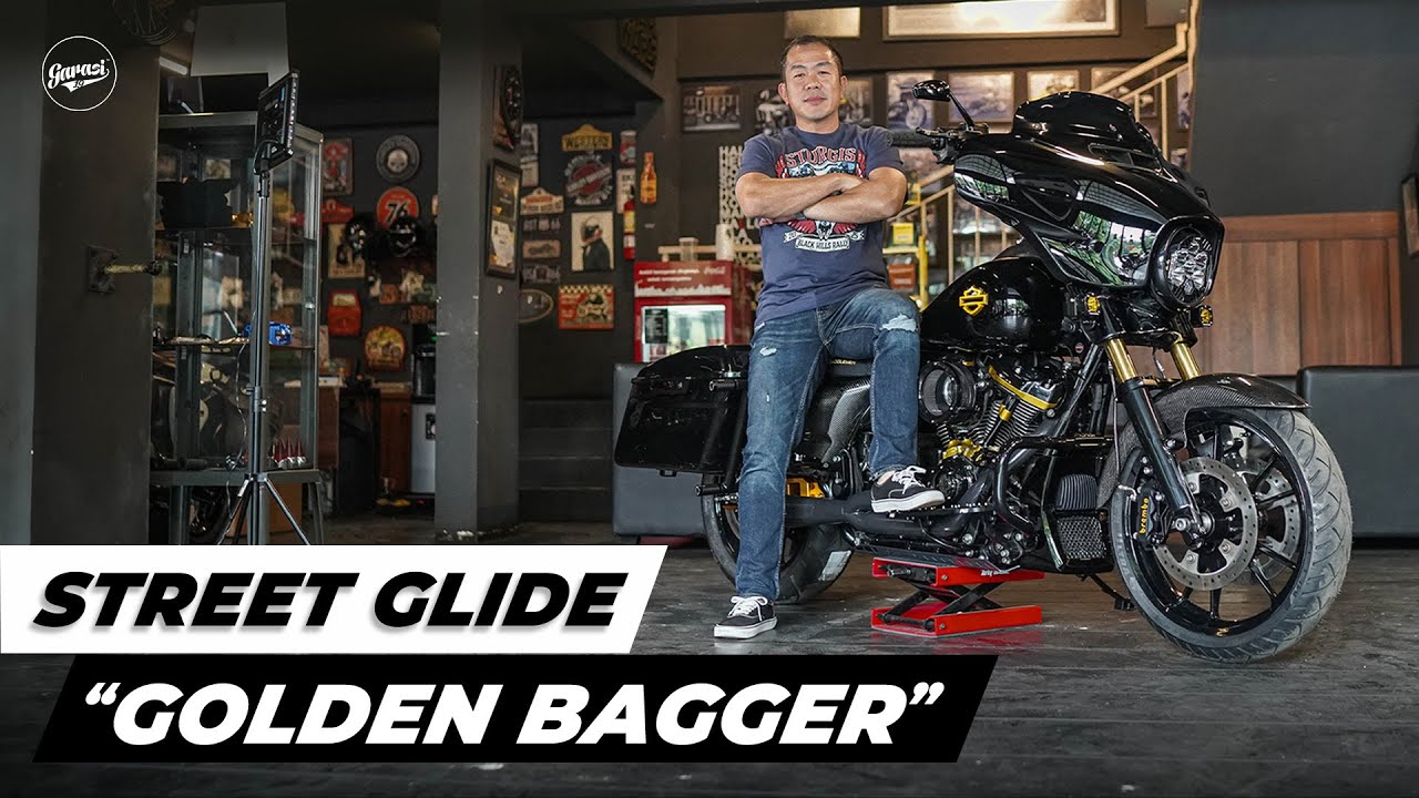 STREET GLIDE 2021 | BLACK & GOLD | LOOK DIFFERENT & LUXURIOUS! | THE VLOGS - 