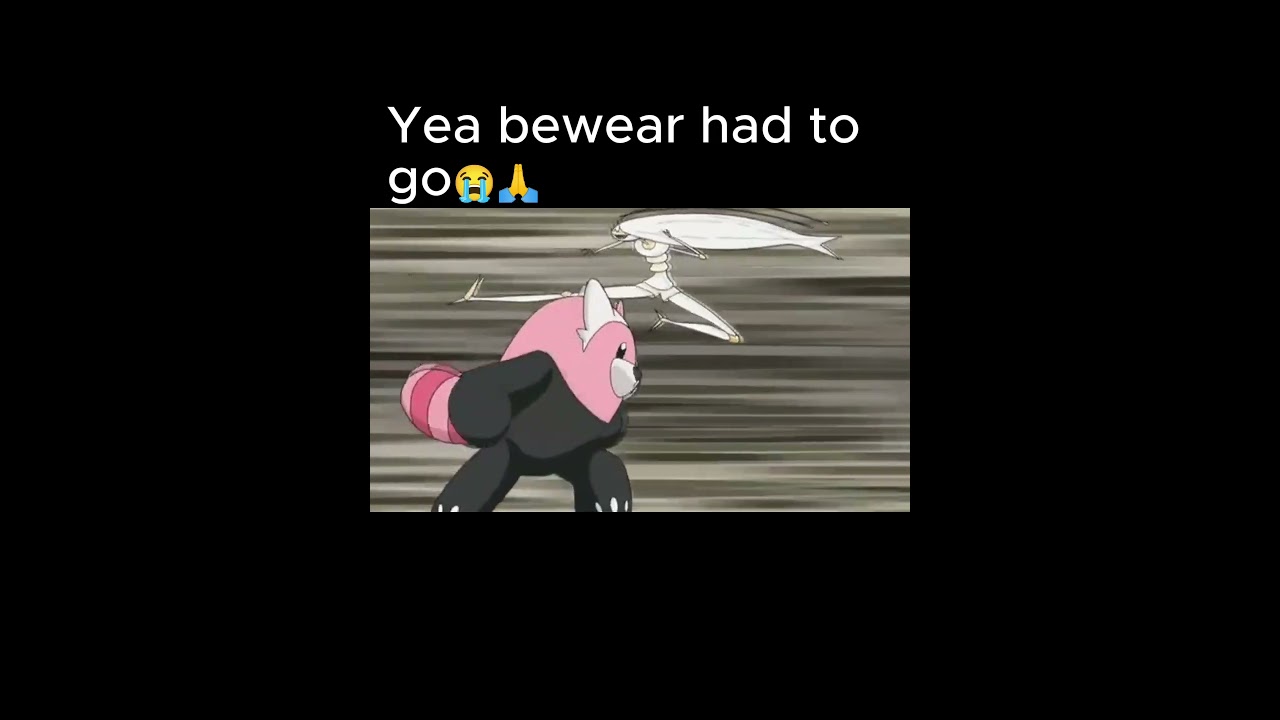 Yea bewear was broken #pokemon #shorts #memes #edit