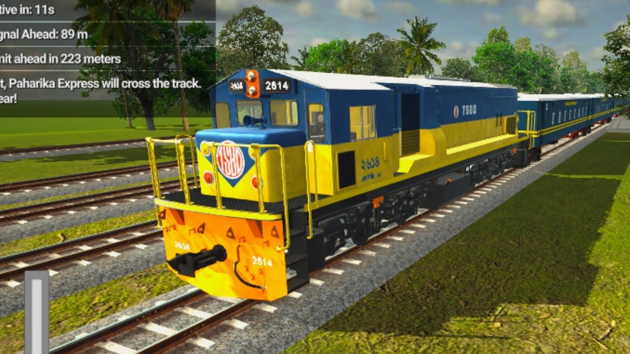 Train Simulator Bangladesh | Chattogram to Bhatiyari to Faujdarhat Station | Loco 2614 Full Journey