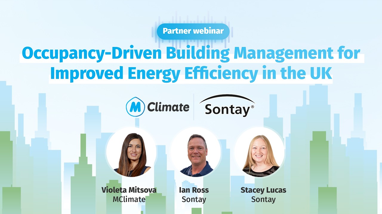 MClimate Webinar: Occupancy Driven Building Management