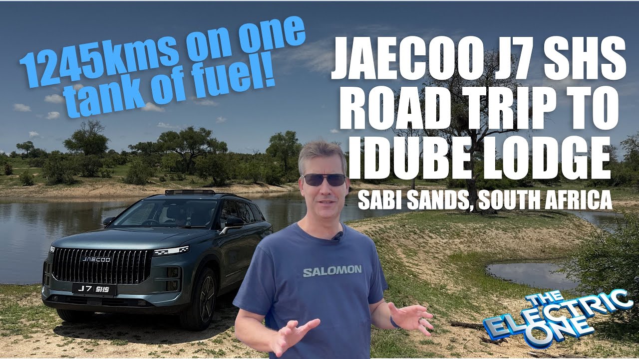 Поездка на Jaecoo J7 PHEV в Idube Game Lodge - 1245 км на одном баке топлива!