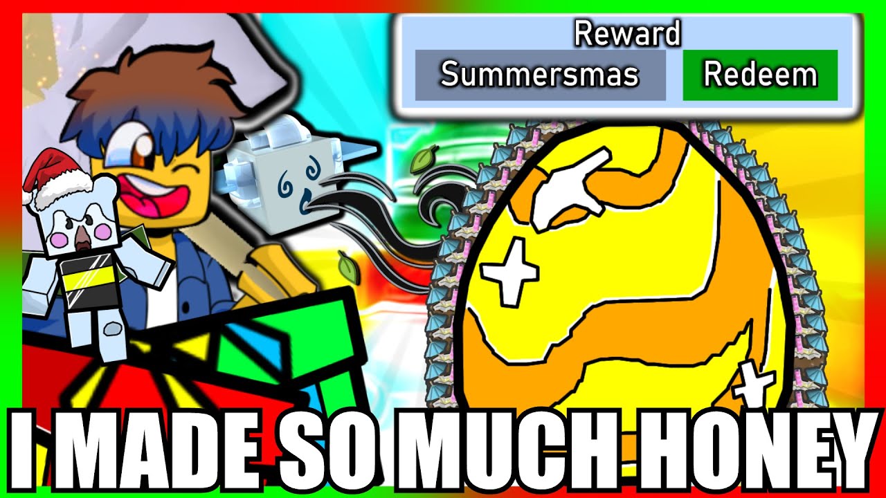 🤑SUMMERSMAS CODE WAS SOMETHING ELSE | ROBLOX Bee Swarm Simulator Noob to Pro Series Episode 27