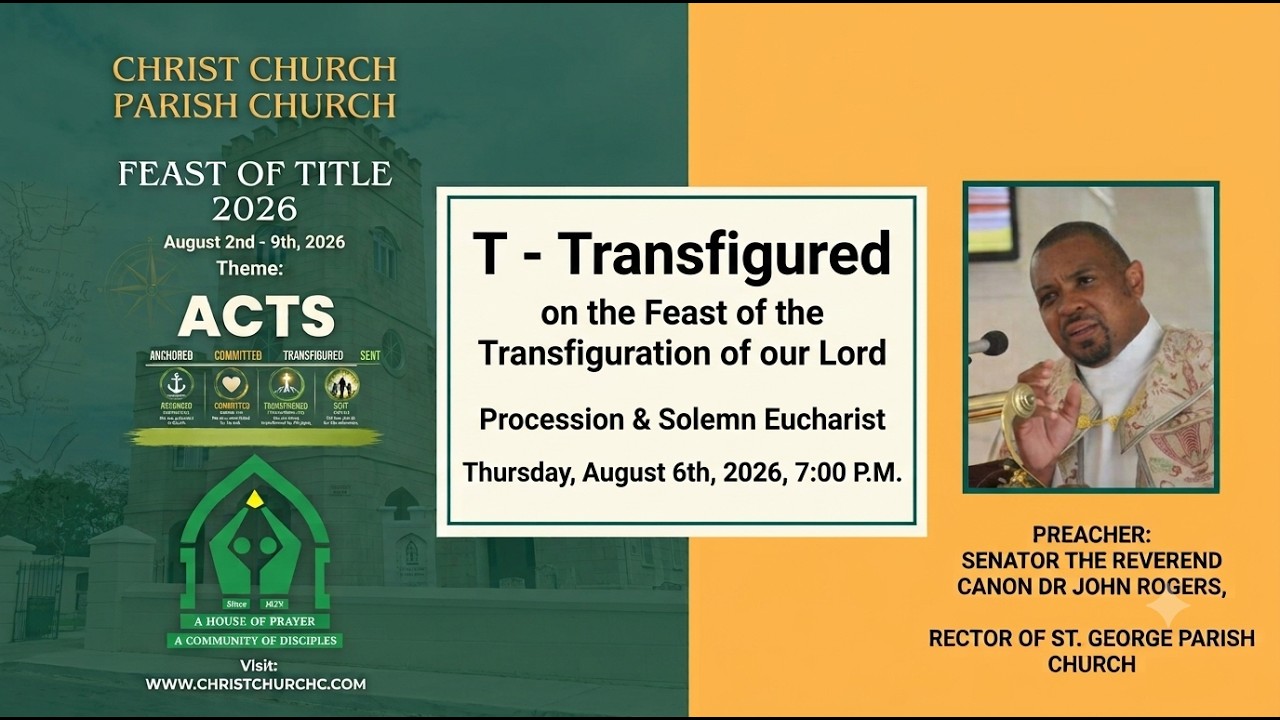 Christ Church Parish Church  - 7:00 PM Service (Feast of Title - 2026)