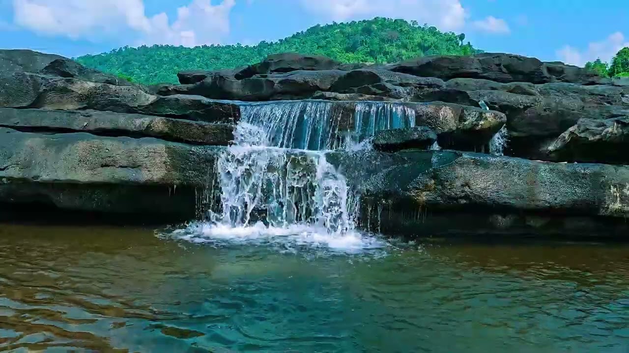 Stress Relief, Meditation, Deep Sleep With Original Waterfall , Neture Sounds #018
