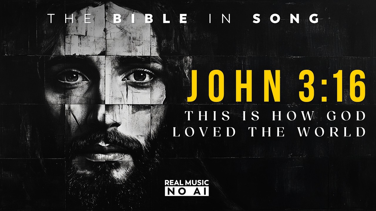 JOHN 3:16 - This Is How God Loved the World || Bible in Song 🎵  || ❤️ NO AI! || #128