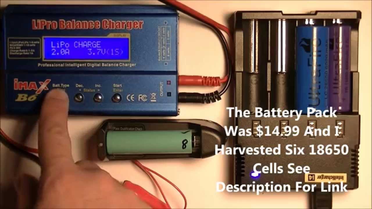 Testing Ultrafire Li-Ion Batteries Using Imax B6 & Nitecore I4 V2 Charger Comparing To Others