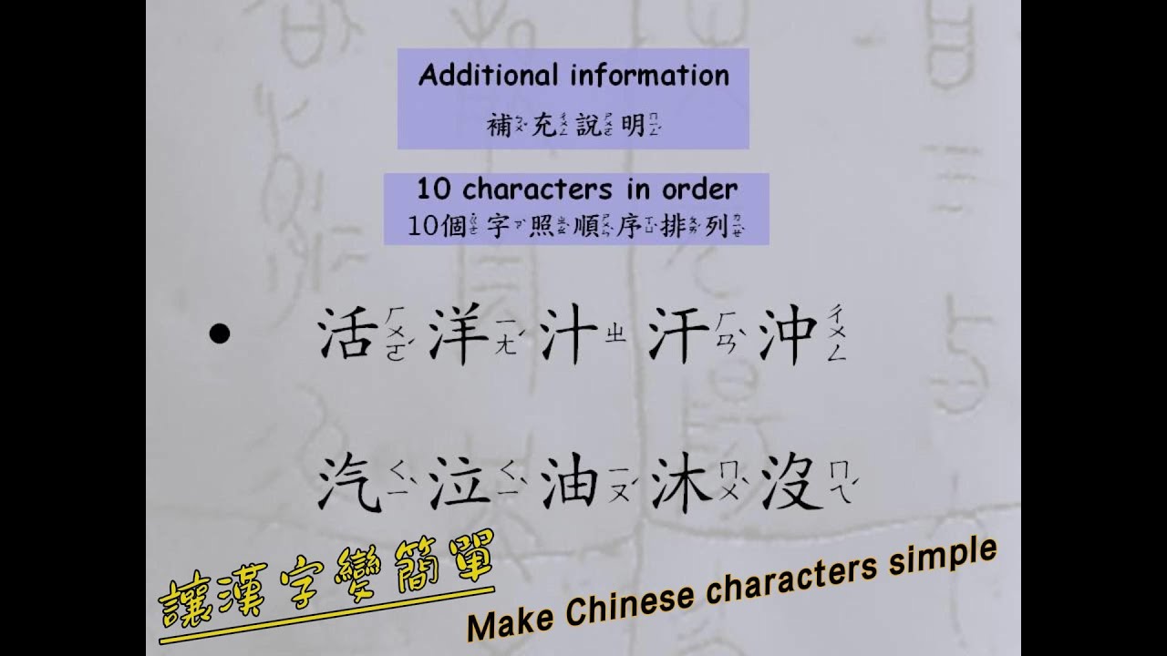 图解古文字~形声4-2(简中)Graphical analysis of ancient characters (Simplified Chinese with English subtitles)