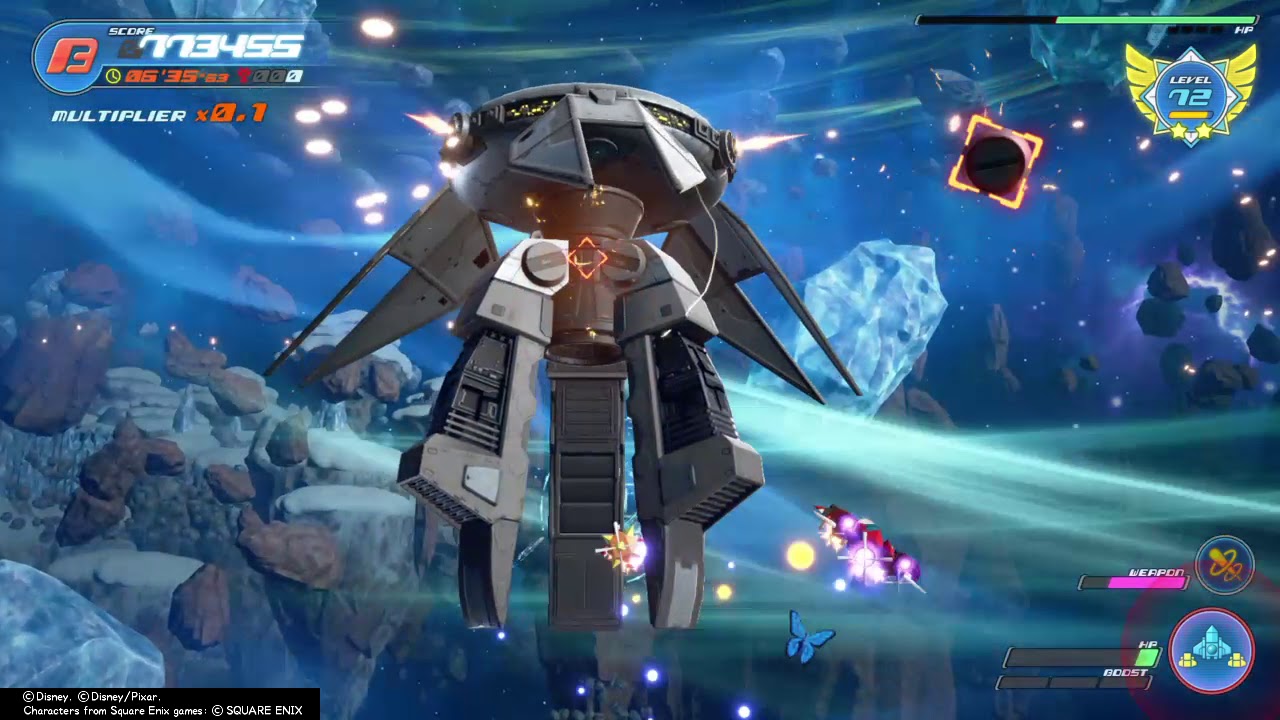 KINGDOM HEARTS III : Secret Gummi Ship Boss