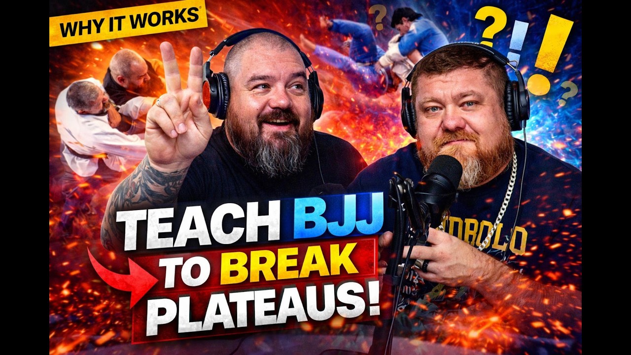 The Fastest Way to Break BJJ Plateaus? Start Teaching | 40 & Fighting Ep. 122