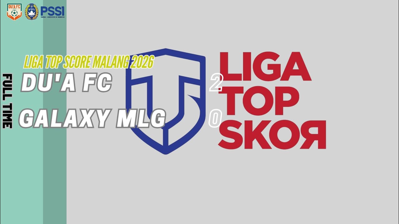 LIGA TOP SKOR MALANG 2026 KU-12 : DU'A FC VS GALAXY MALANG | 10 JANUARI 2026 LAPANGAN BRIMOB MALANG