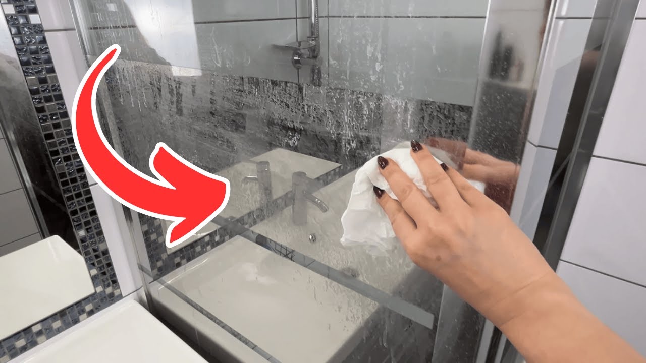 Przetrzyj tym prysznic raz na 2 tygodnie! 🚿 Kamień sam zniknie