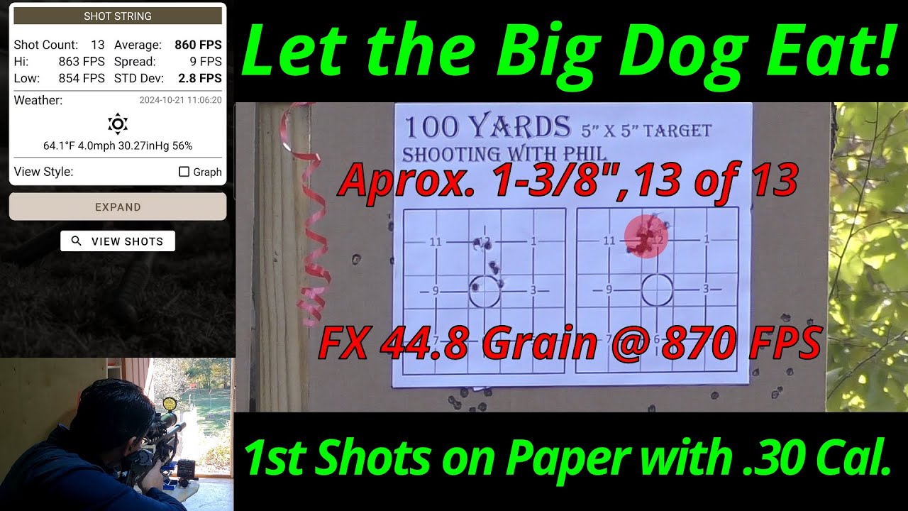 FX Maverick .30 Cal | Quick Tune | 100 Yards | Session #57