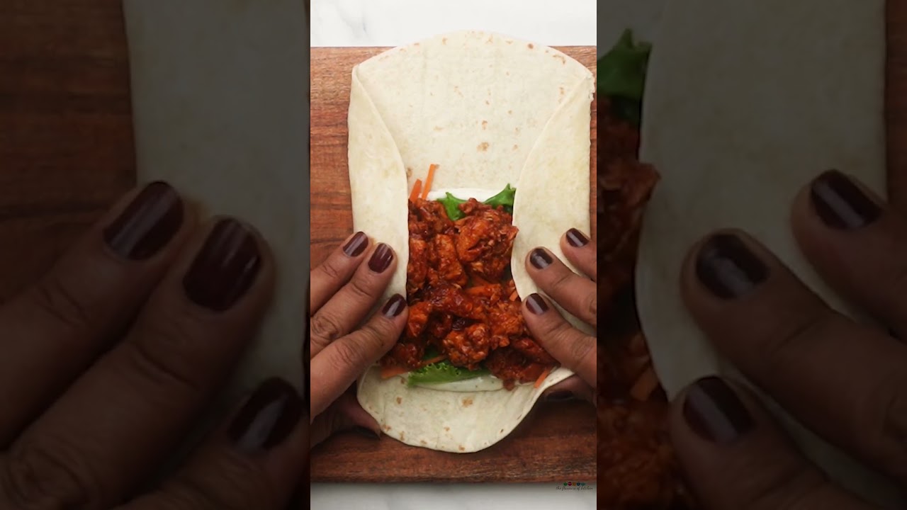 The Ulitmate Buffalo Chicken Wrap!
