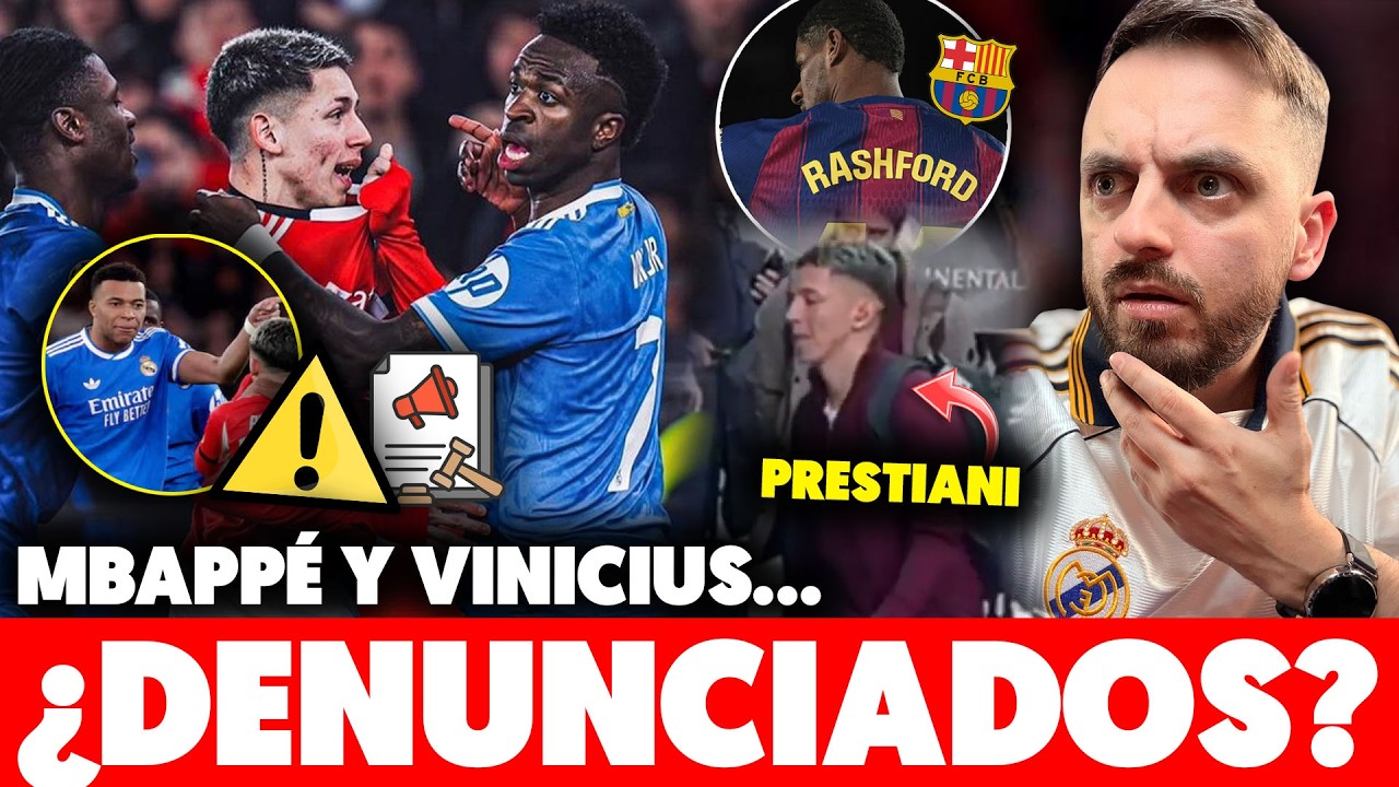 💥¡¡PLANTEAN DENUNCIAR a MBAPPÉ y VINICIUS!! · PRESTIANNI en MADRID ¿PARA JUGAR? · BARÇA LO FICHARÁ 💰