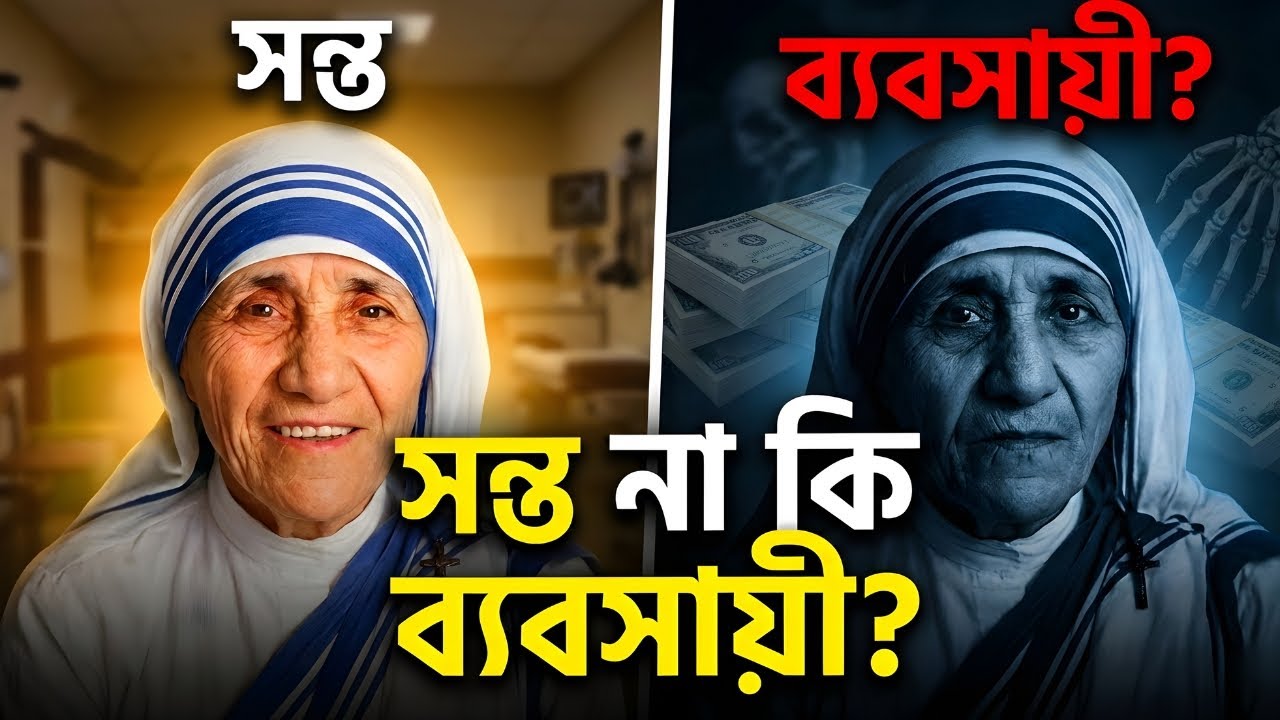 মাদার টেরেসা: সন্ত নাকি যন্ত্রণার ব্যবসায়ী? দয়ার আড়ালে Secret নিষ্ঠুর সত্য!