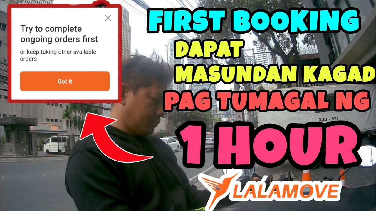 TRY TO COMPLETE ORDERS FIRST | LALAMOVE SERYE