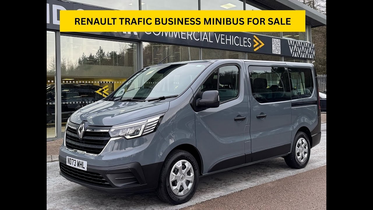 RENAULT TRAFIC BUSINESS MINIBUS FOR SALE