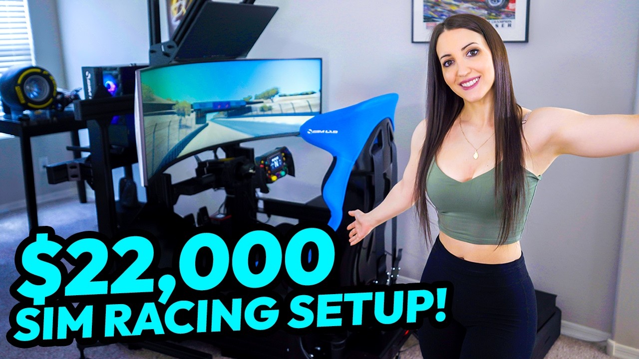 My 2026 Sim Racing Setup! Full Tour and Test Drive