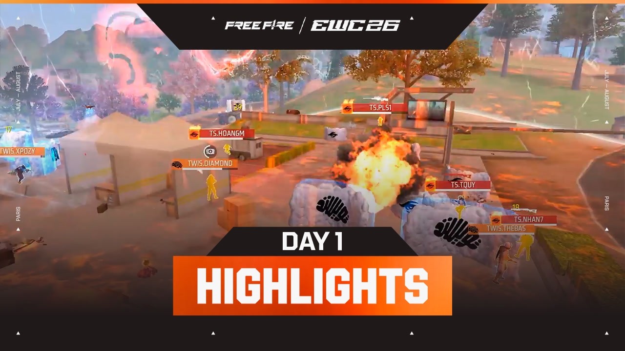 Free Fire at EWC 26 &ndash; Group Stage | Group B &ndash; Day 1 &ndash; Highlights