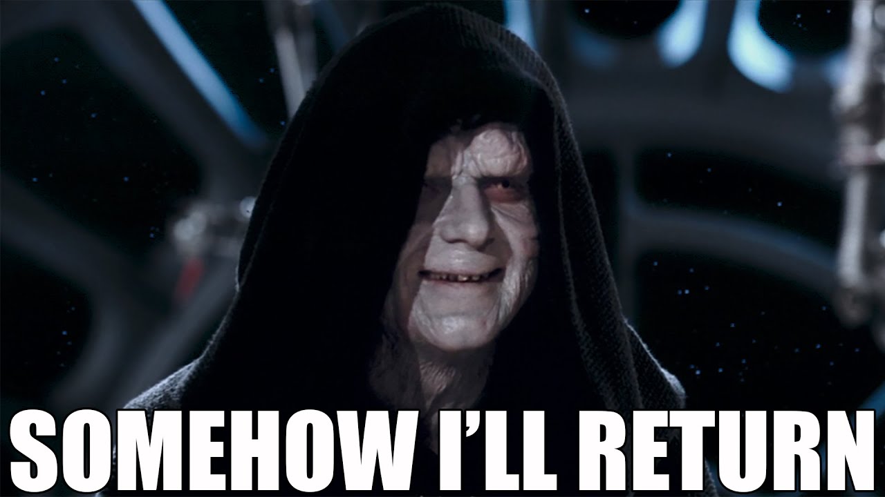 Emperor Palpatine Plans His Return