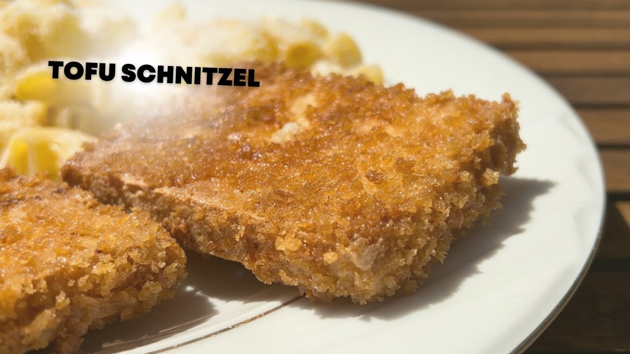 VEGAN RECIPE TOFU SCHNITZEL (RECEITA TOFU PANADO) 🌱✨