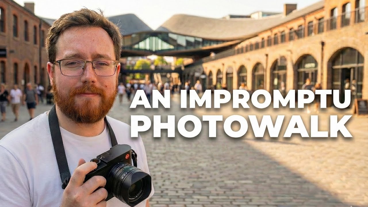 The Most Impromptu Street Photowalk around London