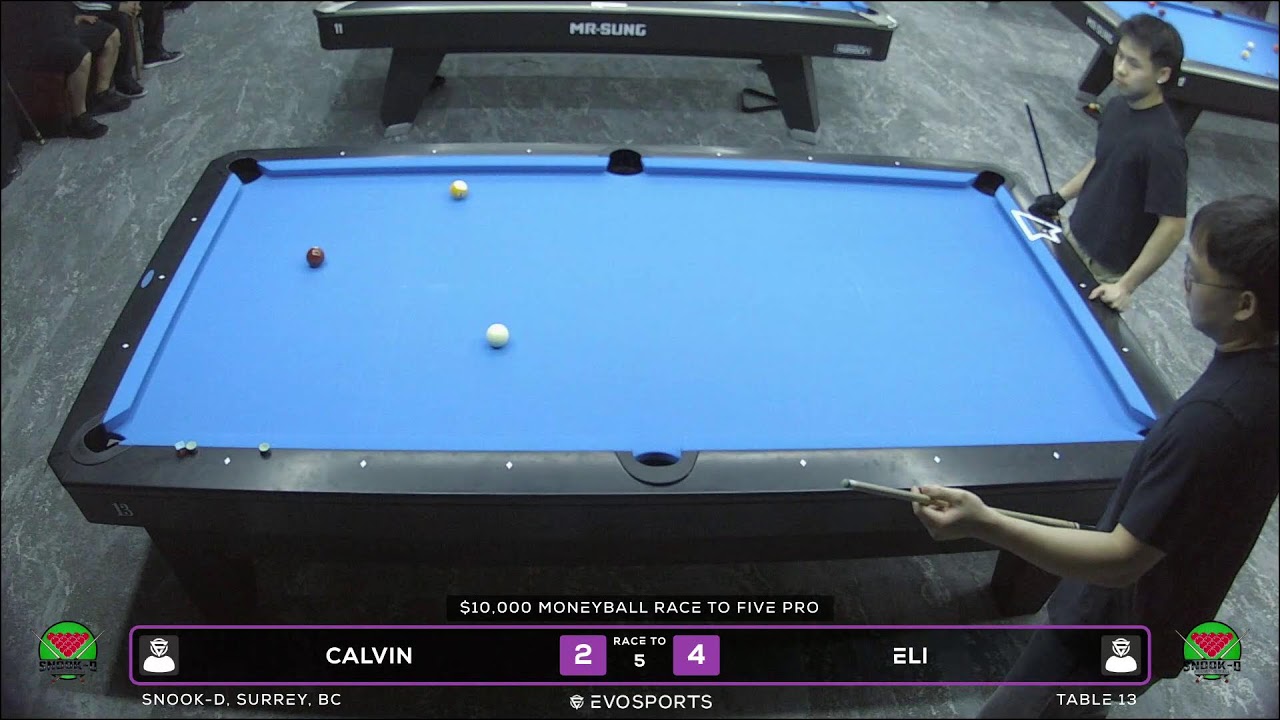 CALVIN vs ELI - SNOOK-D - TABLE 13 | EvoSports