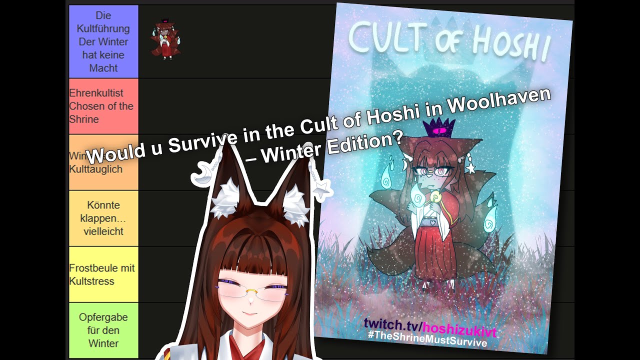 Cult of Hoshi! Wer von euch wird zum Ehrenkultist ernannt?