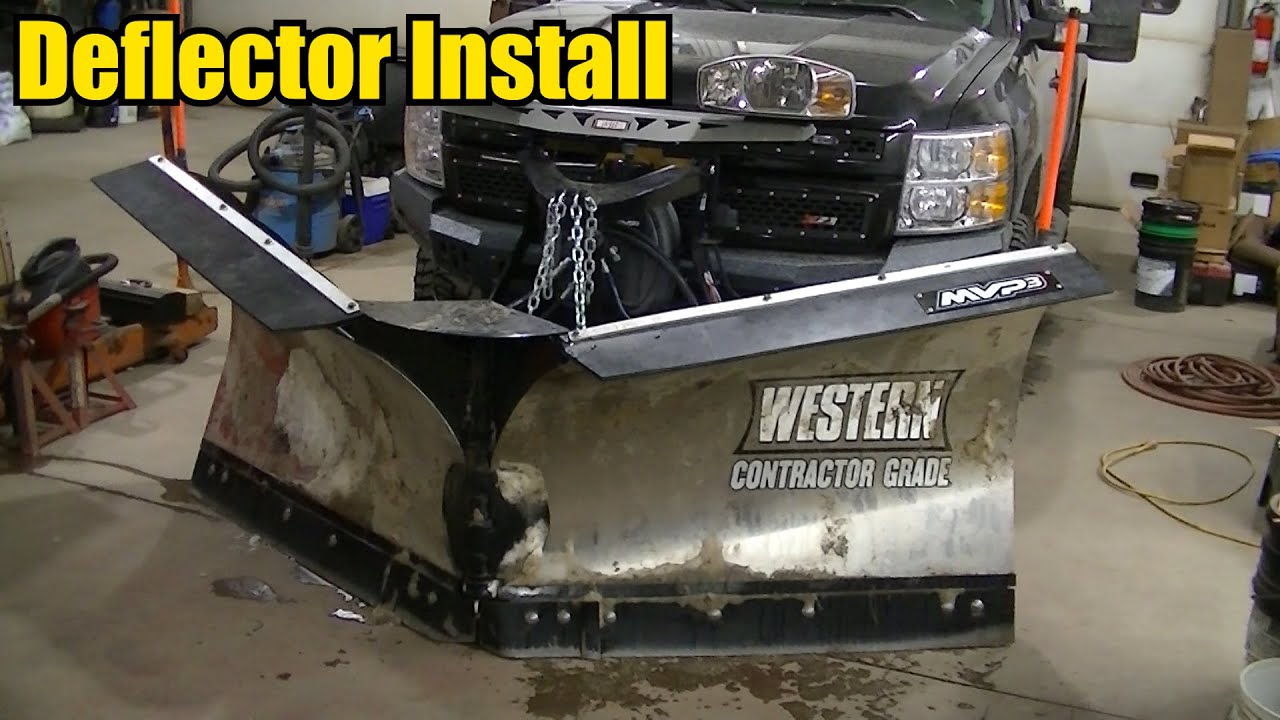 Western MVP3 Custom Rubber Deflector Install