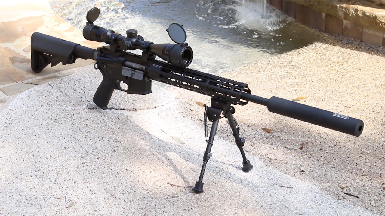 Shooting Test - KWA LM4 PTR KR12 Gas Blowback Airsoft Rifle
