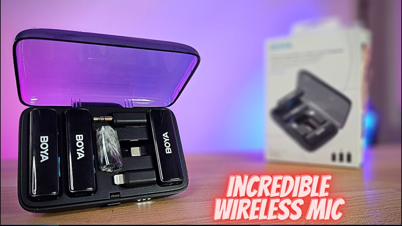 BOYALINK Wireless Microphone System - So Simple, So Incredible and So Cheap!!!