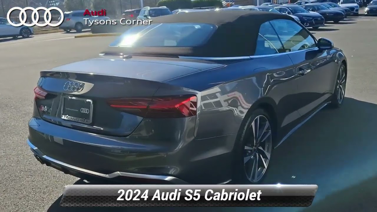 Certified 2024 Audi S5 Cabriolet Premium TFSI quattro Tiptronic, Vienna, VA UA28517
